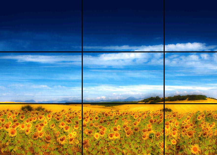 foto regla horizonte