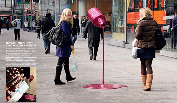 Marketing de guerrilla Rimmel Agencia De Diseño Web