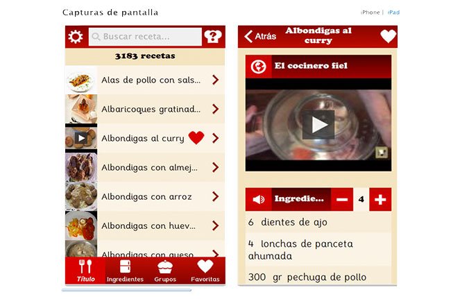 agencia de diseño web App ¿Qué cocino hoy?